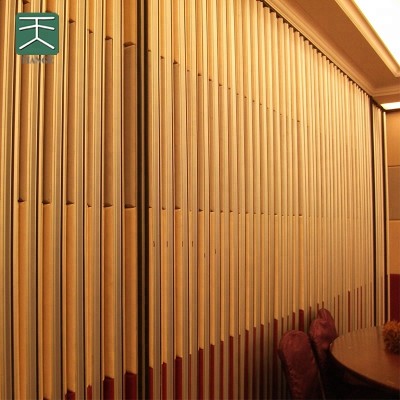 Operable acoustic sliding folding partition wall panel