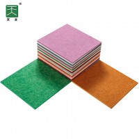 TianGe 100% recyclable fabric wrapped polyester acoustic panels pet acoustic panels acoustic freestanding screen