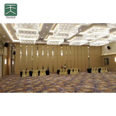 Hot sales 30-60db soundproof folding partitions operable movable walls