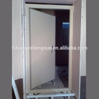 TianGe Factory 1.5mm 860*2050 cinema/home theater/studio/auditorium swing open Special Doors stainless steel soundproof door