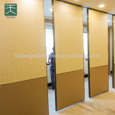 Soundproof 30-60db Price of China sound proof mobile fabric hotel partition walls