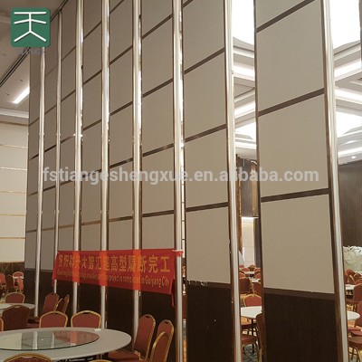 MDF exhibition acoustic partition design walls for function hall