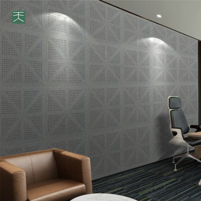 Tiange Eco E1 Grade Polyester Felt  Wall Decorative Soundproofing Board System Acoustic Absorption Panel